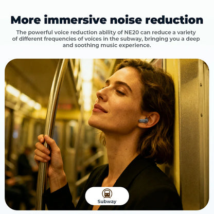 HTC NE20 Bluetooth 5.4 Earphones With LED Display®