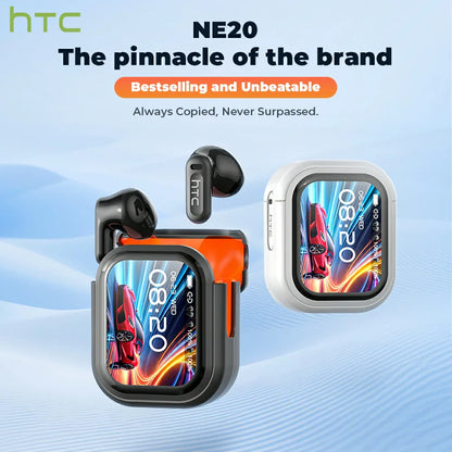 HTC NE20 Bluetooth 5.4 Earphones With LED Display®